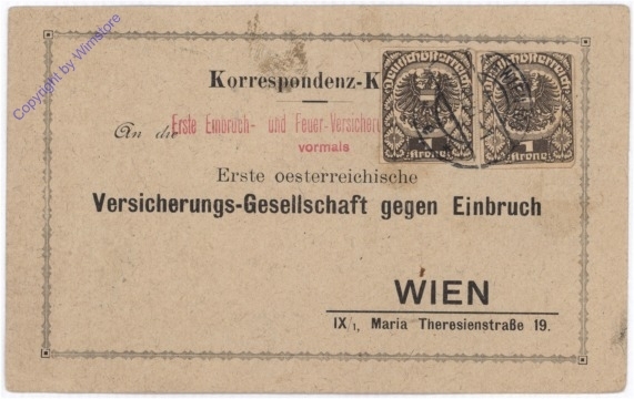 ak183999 Kartenbrief aus 1921