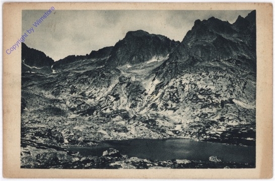 Vysoke Tatry, Fünfseen, im Hintergrund Grünseespitze