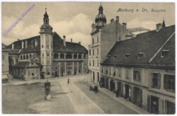 ak184072 Marburg an der Drau, Burgplatz