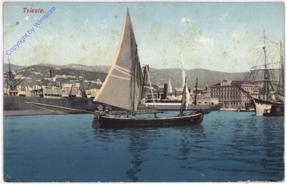ak184109 Trieste, Hafen
