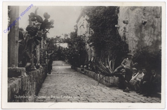 Dubrovnik, Trsteno u parku Grofa Gozza