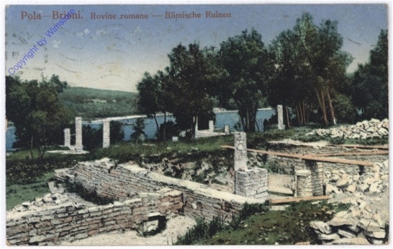 Pola, Brioni, Römische Ruinen