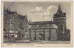 Danzig, Partie bei der Hauptwache