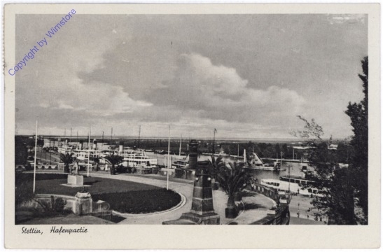 Stettin, Hafenpartie