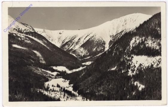 Krkonose, Obri dul se Snezkou