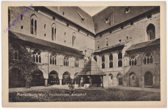 Marienburg, Hochschloss, Kreuzhof