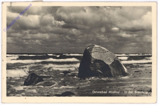 Misdroy, Ostseebad, Brandung