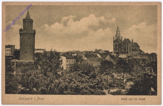 Stargard i. Pom., Blick auf die Stadt