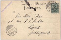 ak184298a Breslau, Promenadenpartie, Göpper-Denkmal