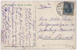 ak184321a Fürstensteiner Grund, mit Schloss