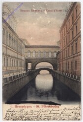 St. Petersburg, Canal d'hiver