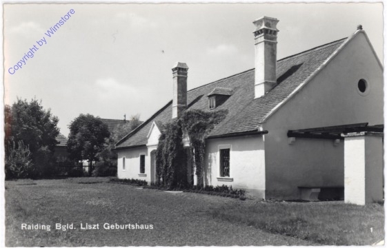 Raiding, Liszt Geburtshaus