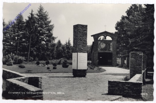 Rechnitz, Ehrenmal am Geschriebenstein
