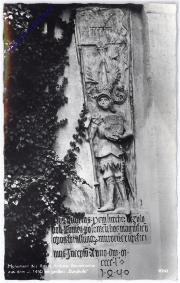 Stadtschlaining, Monument des Ritters Baumkircher