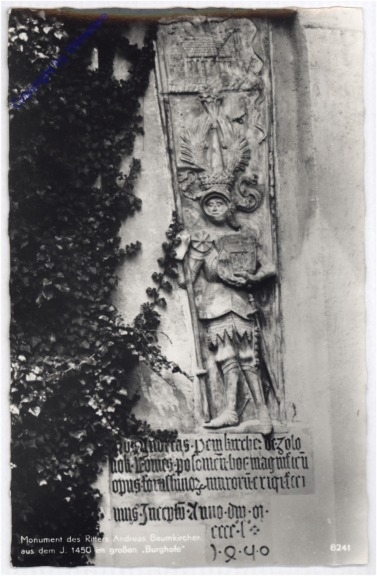 Stadtschlaining, Monument des Ritters Baumkircher
