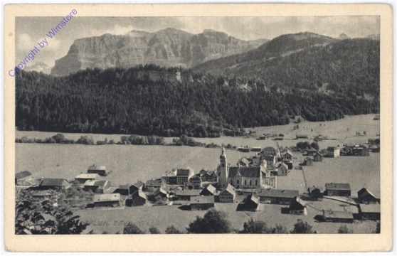 ak184515 Bezau, Ortsansicht