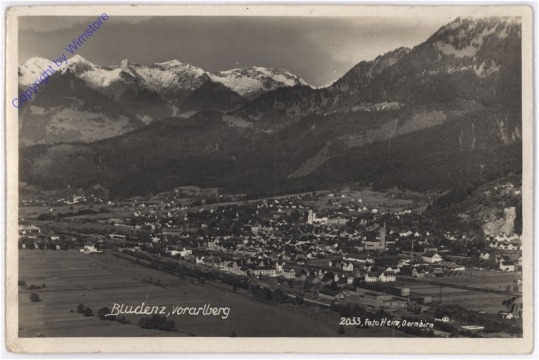 ak184521 Bludenz, Ortsansicht