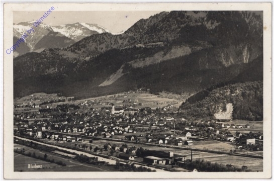 ak184525 Bludenz, Ortsansicht