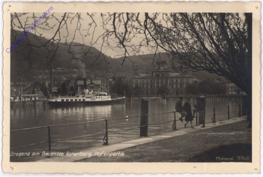 Bregenz, Hafenpartie