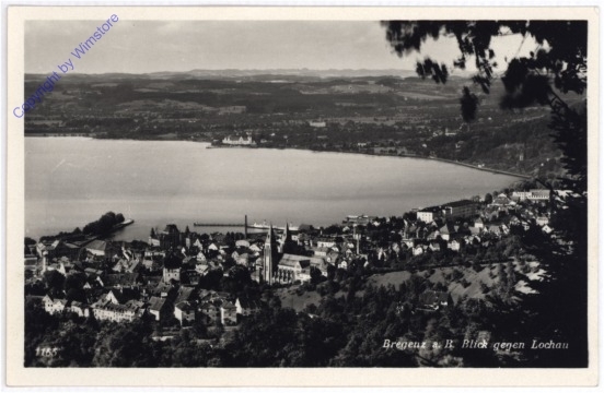 Bregenz, Blick gegen Lochau