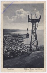 Bregenz, Pfänderbahn, Blick auf Bregenz und Bodensee