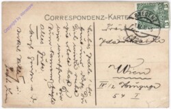 Bregenz, Landungsplatz mit k.k. Postgebäude