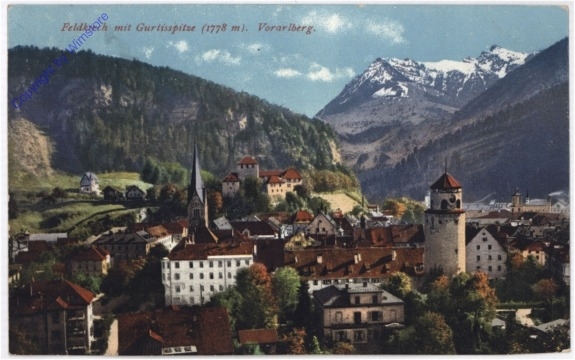 Feldkirch, mit Gurtisspitze