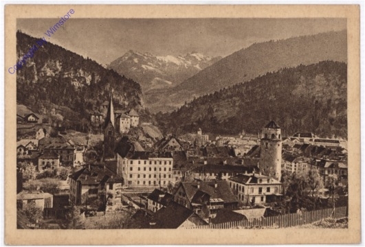 Feldkirch, mit Gurtisspitze