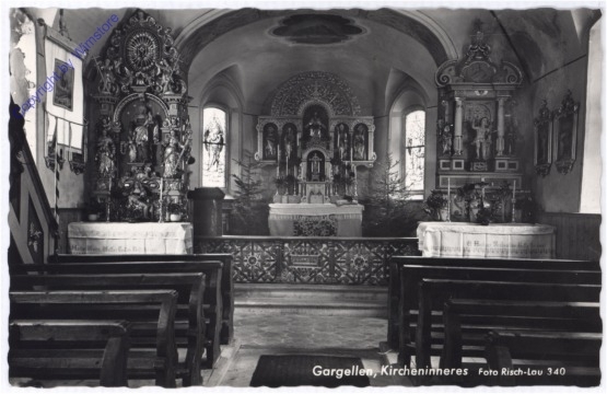 Gargellen, Kircheninneres