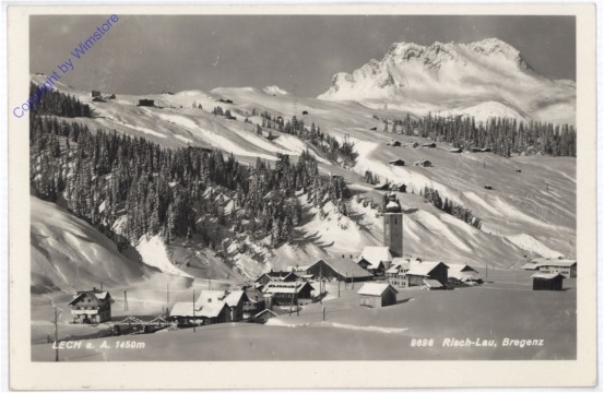 Lech am Arlberg, Ortsansicht