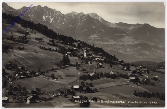 Raggal, Ansicht