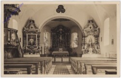 Partenen, Kircheninneres