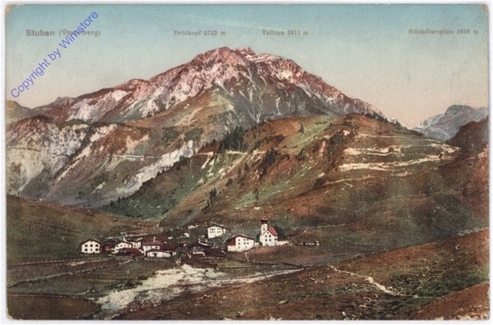Stuben am Arlberg, Ansicht