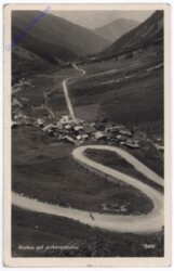 Stuben am Arlberg, mit der Arlbergstrasse