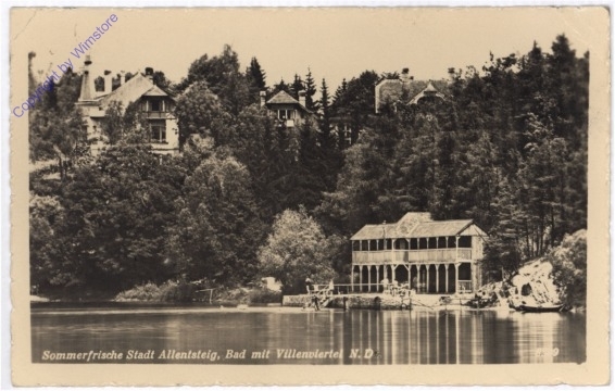 Allentsteig, Bad mit Villenviertel