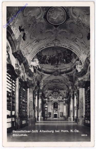 Altenburg bei Horn, Stift, Bibliothek
