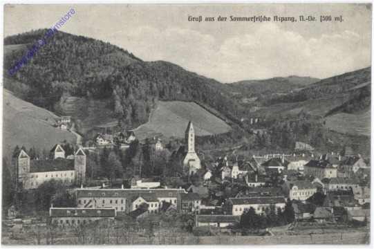 Aspang am Wechsel, Sommerfrische