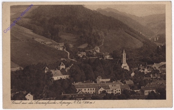 Aspang am Wechsel, Gruss aus