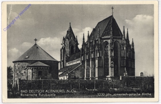 Bad Deutsch Altenburg, Romanische Rundkapelle, Kirche