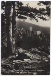 Baden, Blick auf Burg Rauhenstein