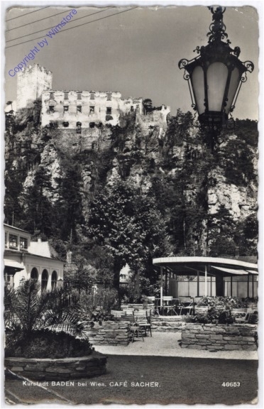 Baden, Cafe Sacher