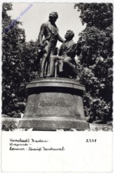 Baden, Kurpark, Lanner-Strauß-Denkmal