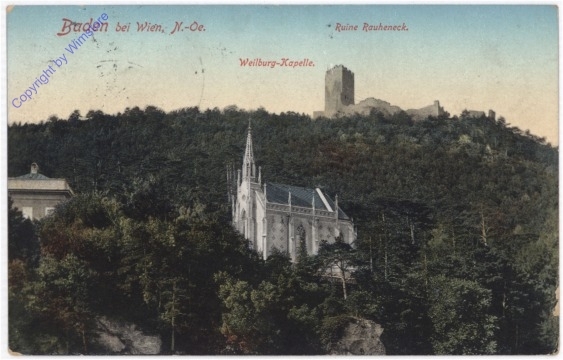Baden, Weihburg-Kapelle, Ruine Rauheneck