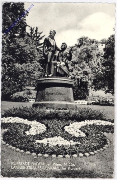 Baden, Lanner-Strauss-Denkmal