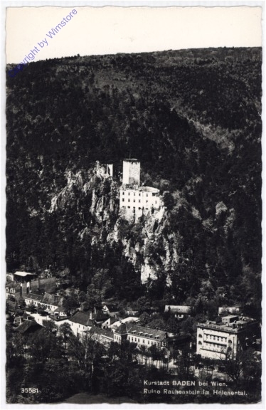 Baden, Ruine Rauhenstein