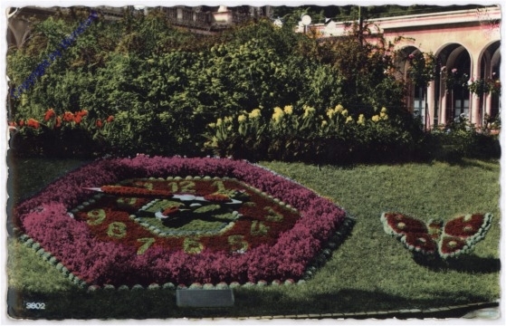 Baden, Blumenuhr