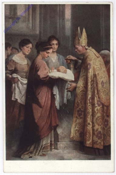 Berndorf, St. Margaretenkirche, Taufkapellenbild