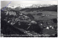 Breitenstein, mit Polleroswand gegen Rax