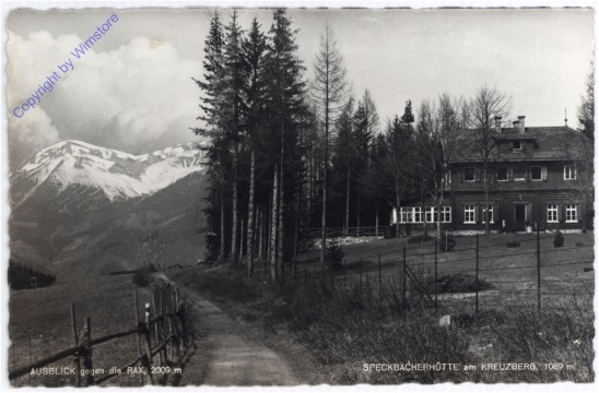 Breitenstein, Speckbacherhütte