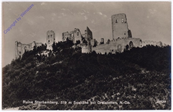 Dreistetten, Ruine Starhemberg
